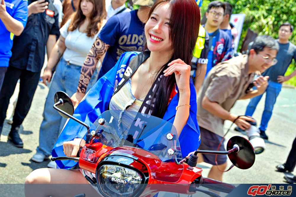GOCHOICE購車趣- 台鈴SUZUKIX啦啦隊女神李雅英峠の茶屋車友活動